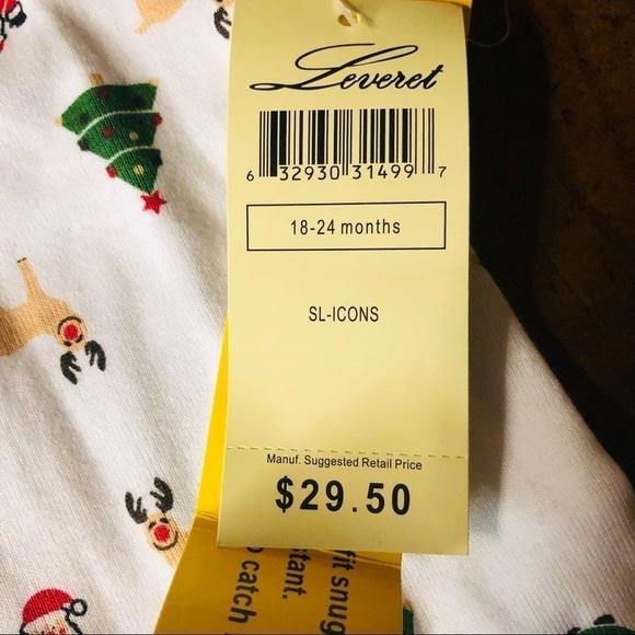 LEVERET - UNISEZ BABY CHRISTMAS ZIPPERED ONSIE NWT - Picture 5 of 9